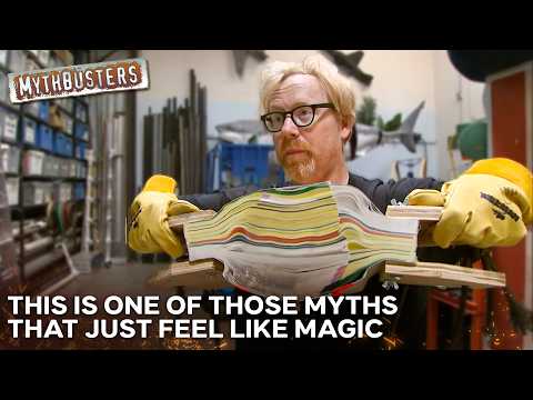 Is It Really Impossible To Pull Apart Two Interleaved Phone Books? | MythBusters
