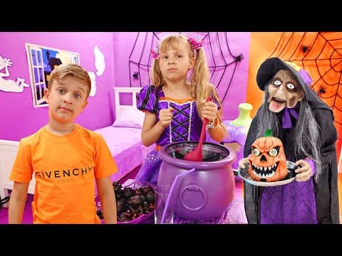Roma dan Diana: Melawan Penyihir Jahat dalam Petualangan Halloween