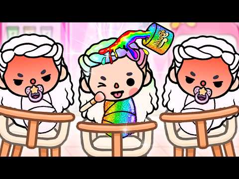 Mái Tóc Cầu Vồng Đã Thay Đổi Cuộc Đời Cô Bé 🌈 | Toca Life Story | Toca Boca