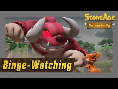 BINGE-WATCHING Episode 36 to 40 l Stone Age the Legendary Pet l NEW Dinosaur Animation