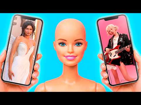 Я превратила своих старых Barbie в ЗНАМЕНИТОСТЕЙ