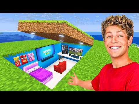 I Built Minecraft's Most Hidden Base!