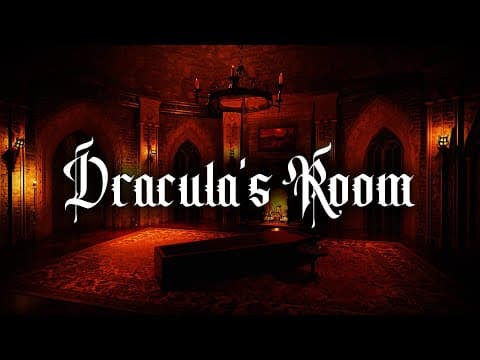 Dracula's Coffin Room | Haunting Choir, Organ, and Piano