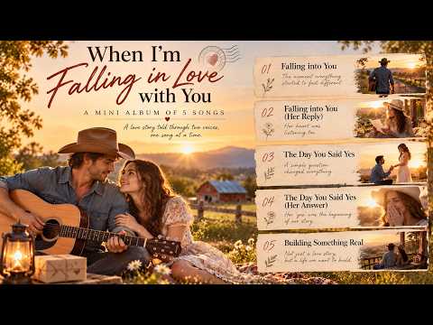 When I’m Falling in Love with You 🤎 | A Romantic Country Mini Album (5 Songs)