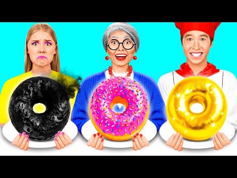 Cabaran Memasak Saya vs Nenek | Situasi Makanan Lucu