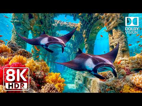 Amazing Ocean Creatures in 8K | Incredible Marine Life & Underwater Paradise