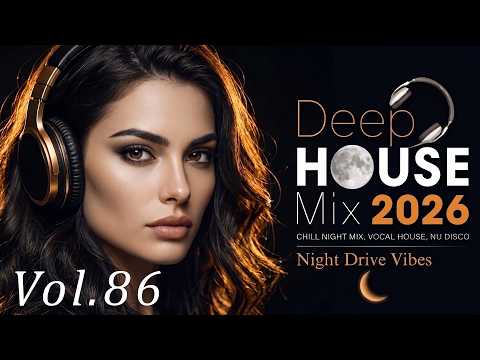 Deep House Mix 2026 🌃 Night Drive Vibes | Vocal House, Nu Disco & Late Night Deep House Vol. 86