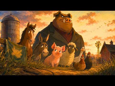 Four Legs Good, Two Legs Bad… But Who Really Took Control? | ANIMAL FARM | ANIMATED MOVIES IN 4K