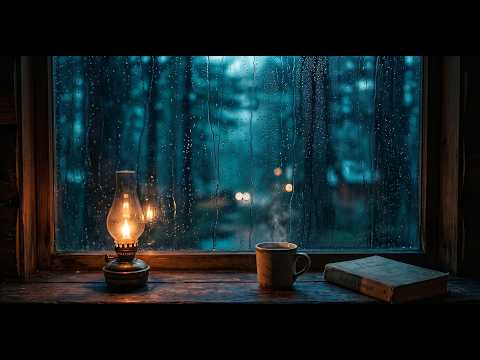 Sonido de Lluvia en el Bosque 🌧️ Cabaña Acogedora para Relajarse y Estudiar [3 Horas]
