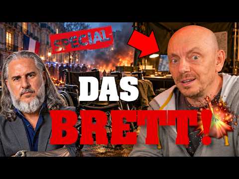ARD "comedian" goes CRAZY! Wheelchair users to the front lines?! France IS BURNING! 💥⚡️Tim Kellne...