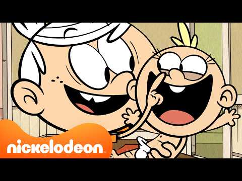 Loud House | 60 minutos de hermanos Loud haciendo equipo 💥 | Nickelodeon en Español