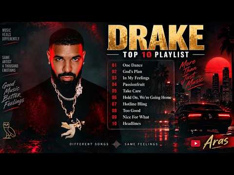 Drake – 10 Songs Everyone Knows 🎧 | Greatest Hits Playlist