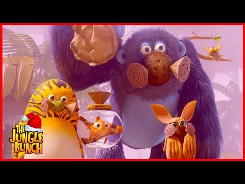 Jungle Giggles 🎅 Jungle Bunch 🎅 55' Compilation | Cartoon For Kids