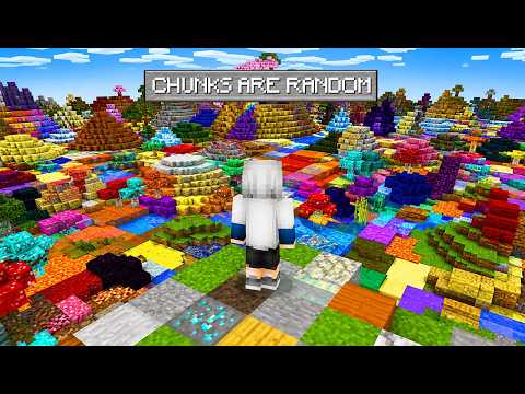 MINECRAFT, DAR CHUNK-URILE SUNT RANDOM!