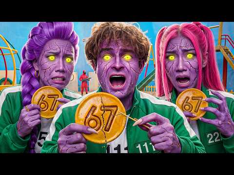 I Became a DEMON In Squid Game! (KPop Demon Hunters)