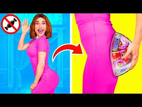 How to Sneak Candy into Movie Theater | Crazy Prank Ideas by Crazy DO