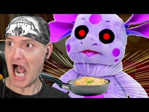 I ATE CURSED OMELET AND PLAYED LUNTIK X ►Luntik X: cursed omelet #1