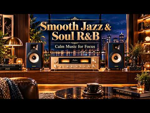 Smooth Jazz & Soul R&B | Midnight Lounge - Calm Music for Focus