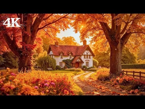 When Autumn Finds You at a Quiet Cottage
