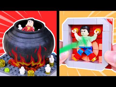 Defeating Superheroes with LEGO!