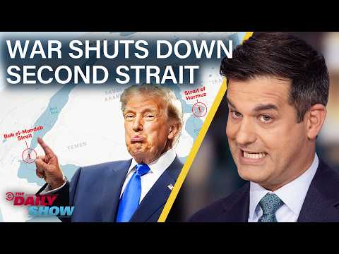 Iran War Closes Another Strait & Mamdani Debuts 10-Minute Toilets in NYC | The Daily Show