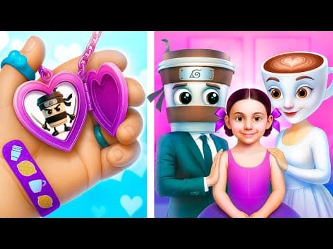J'ai été adopté par BALLERINA CAPPUCCINA ! / Mes parents sont des super-héros !