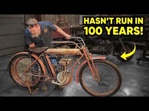 My BIGGEST Challenge Yet - Starting This 115 Year Old Motorcycle!