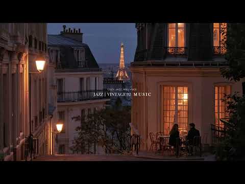 [playlist] a little alley in paris, a night where romance drifts in | JazzVintage92 · Cozy Notes