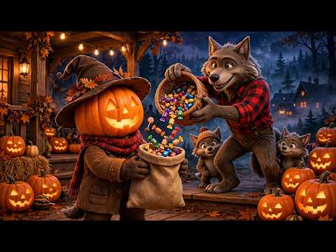 🎃 Terry Mon's Trick-or-Treat Night 👻 Cozy Halloween Ambience in the Haunted Village