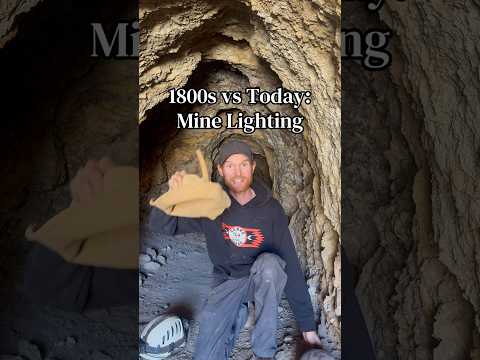 1800s vs Today - Mine Lighting