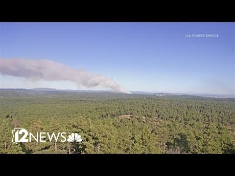 500-acre fire north of Sedona forces evacuations and closes SR89A