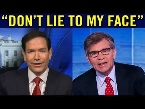 ABC Host WALKS OUT of Interview after Marco Rubio Humiliates Him after Asking THIS!