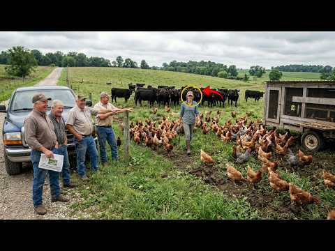 They Laughed When She Pastured Her Chickens Behind the Cattle — Then the Worm Resistance Spread