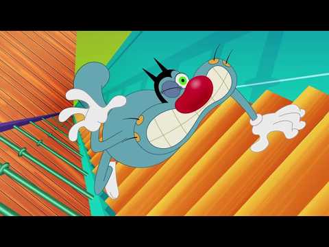 Oggy und die Kakerlaken | Das Treppenmonster | Ganze Folge in HD
