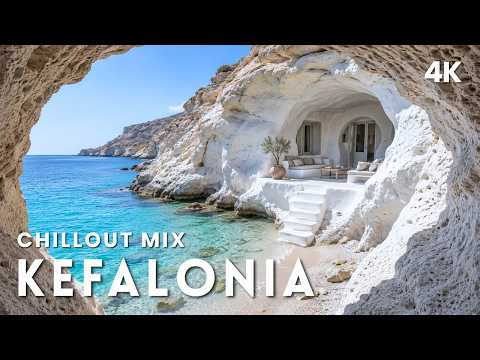 Kefalonia Deep Chillout 2026 🌊 Mediterranean Lounge Music | Greek Island Drone 4K | AEVE CHILLOUT #5