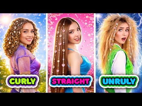Cheveux Bouclés VS Lisses VS Rebelles ! Problèmes de Cheveux Longs