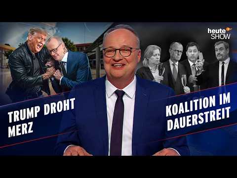 Ein Jahr Merz: Streit, schlechte Umfragen und keine gemeinsame Linie | heute-show vom 08.05.2026