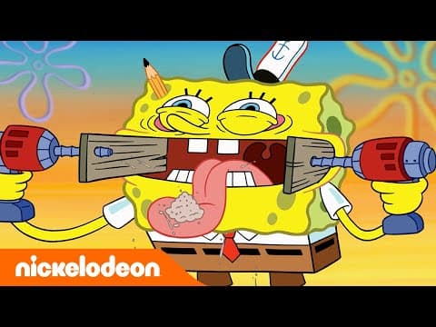 سبونج بوب | لحظات مهارات سبونج بوب المفيدة | Nickelodeon Arabia
