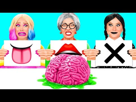 Bite, Lick or Nothing Challenge | Edible Battle