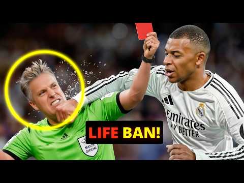 999% Craziest Red Card Moments In Football