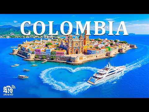 Colombia 4K UHD | Cartagena, Caribbean Coast & Breathtaking Tropical Landscapes