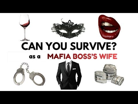 Can You Survive as a MAFIA BOSS’S WIFE | Interactive Aesthetic Game