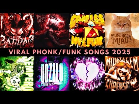 VIRAL PHONK/FUNK SONGS PLAYLIST 2025 🎵