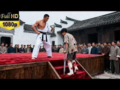 Japanese karate master looks down on Chinese martial arts, the young man attacks in anger!