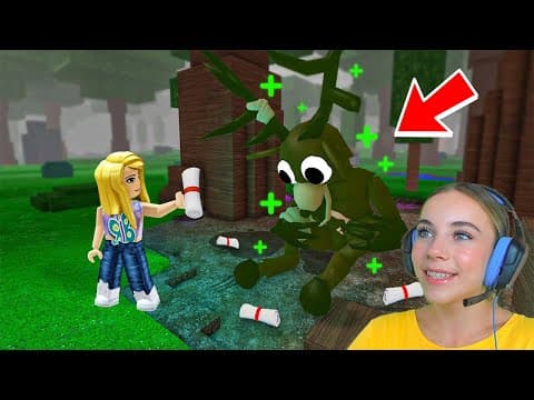 СПАСЛА ОЛЕНЯ В 99 НОЧЕЙ в ROBLOX!