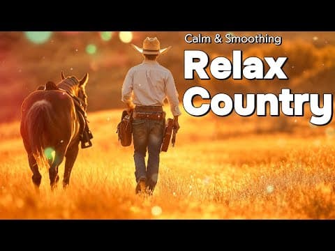【Country Relax 233】Best Country Classics Songs – The Songs That Take You Back in Time