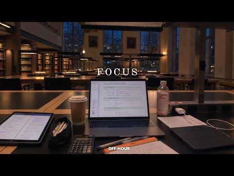 𝐏𝐥𝐚𝐲𝐥𝐢𝐬𝐭 (No Lyrics) Late-Night Library, When You Just Want to Focus Alone🧠| 2 Hours of Jazz Lofi🎧