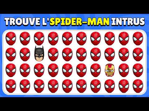 Trouve l’Intrus - Édition Marvel & DC | 40 niveaux | Quiz Lapinou