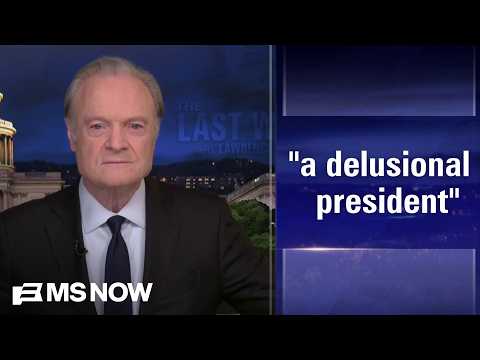 Lawrence: Senator says ‘we have a delusional president’ as war continues