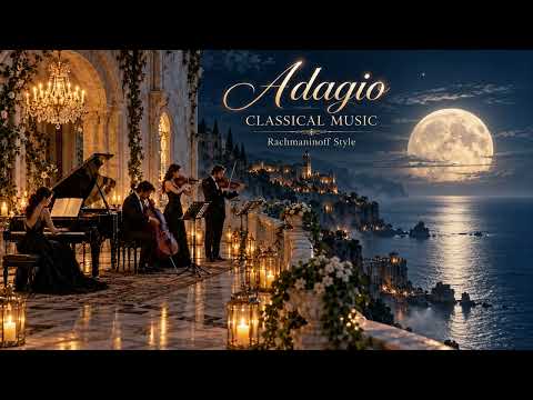 10 Most Beautiful Adagios in Rachmaninoff Style | Cello & Felt Piano | for Deep Sleep